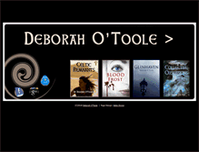 Tablet Screenshot of deborahotoole.com